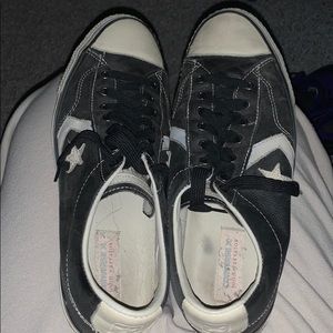 men’s 13 john varvatos leather converse